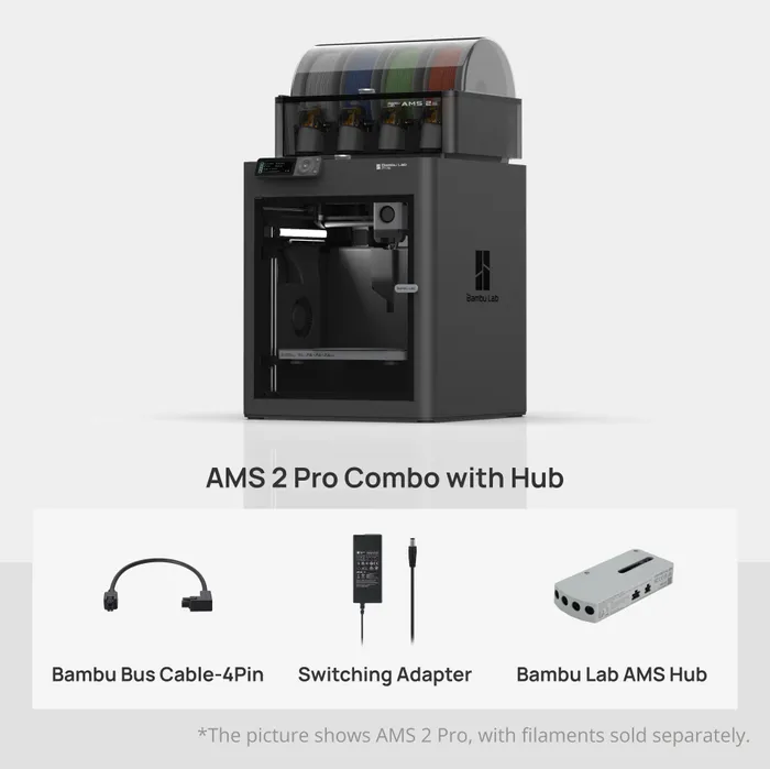 Bambu Lab P1S Combo 2 (AMS 2 Pro) Bambu Lab P1S Combo 2 (AMS 2 Pro)