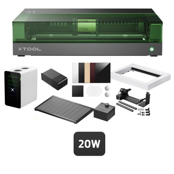 Bundle: xTool S1 20W - All-In-One-Kit