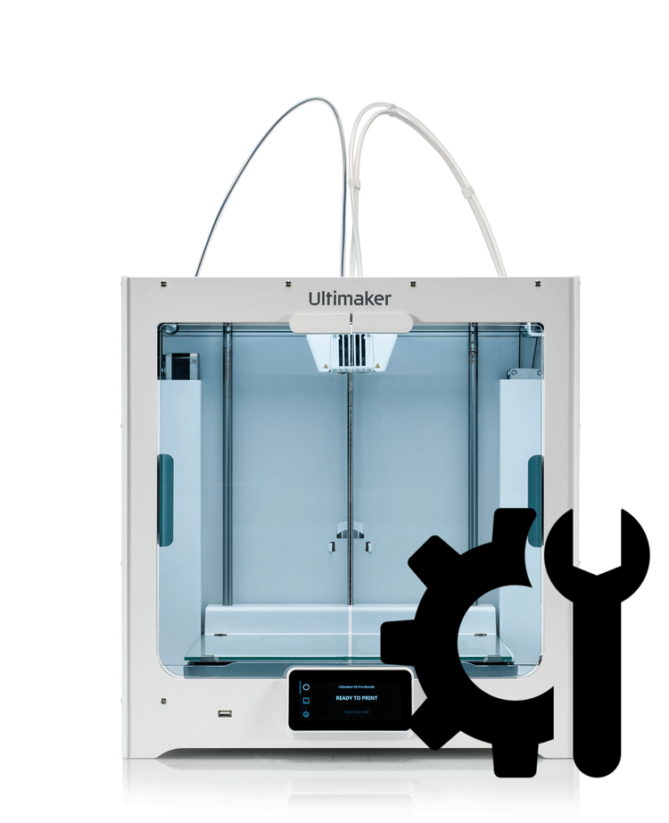 UltiMaker Reparaturen UM3/UM3EX - P3DW Wartungspaket Groß