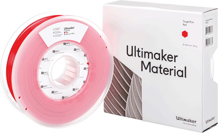 TIMAKER_red-tough Ultimaker Tough PLA rot