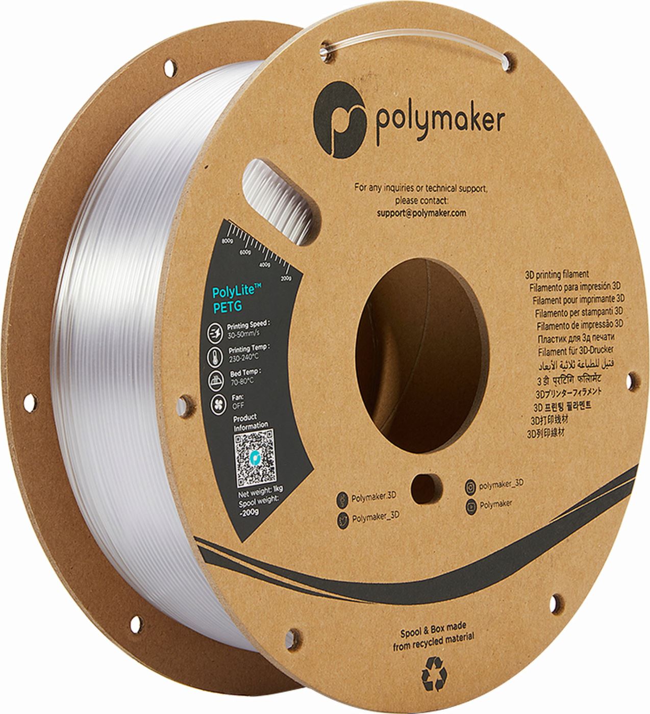 Polymaker PolyLite PETG Polymaker PolyLite PETG