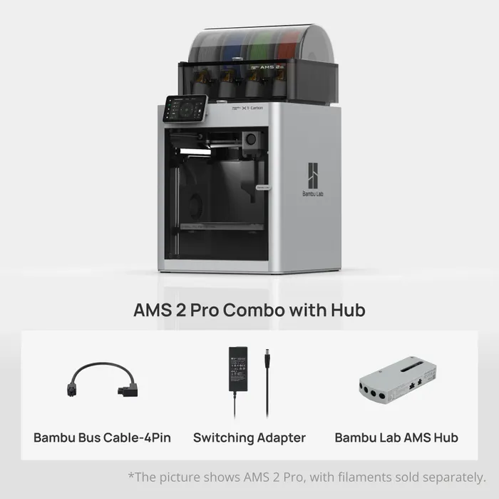 Bambu Lab X1C Combo 2 (AMS 2 Pro) Bambu Lab X1C Combo 2 (AMS 2 Pro)