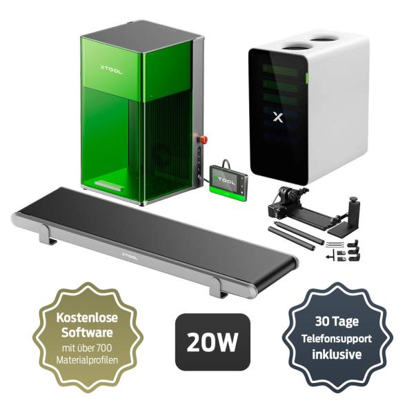 Bundle: xTool F1 Ultra - 20W - Deluxe Bundle Bundle: xTool F1 Ultra - 20W - Deluxe Bundle