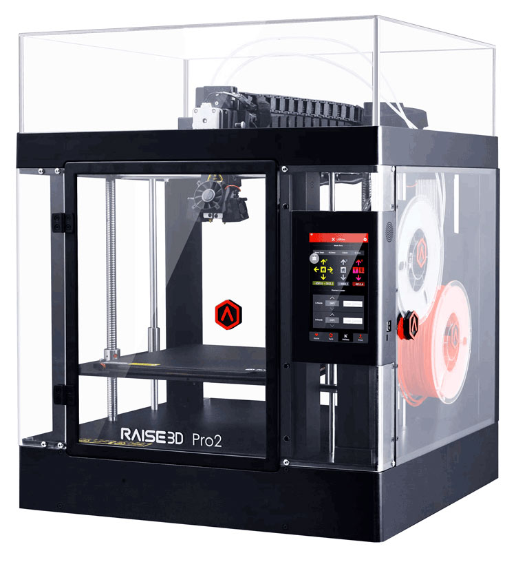 Raise3D Pro2 Dual Extruder 3D-Drucker - Sonderrabattaktion bis zum 31.12.2022