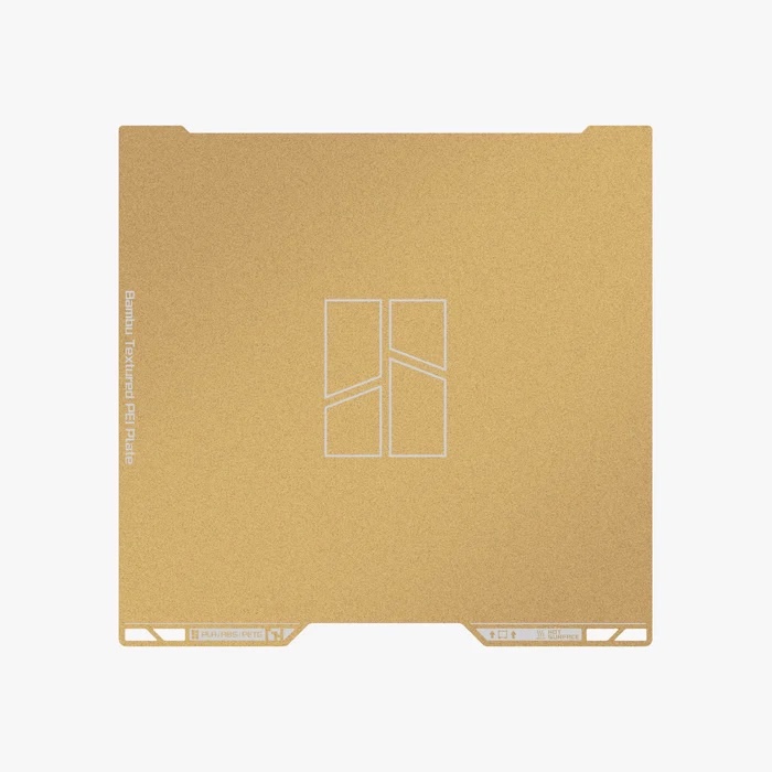 Bambu Lab Textured PEI Plate (gold) Bambu Lab Textured PEI Plate (gold)
