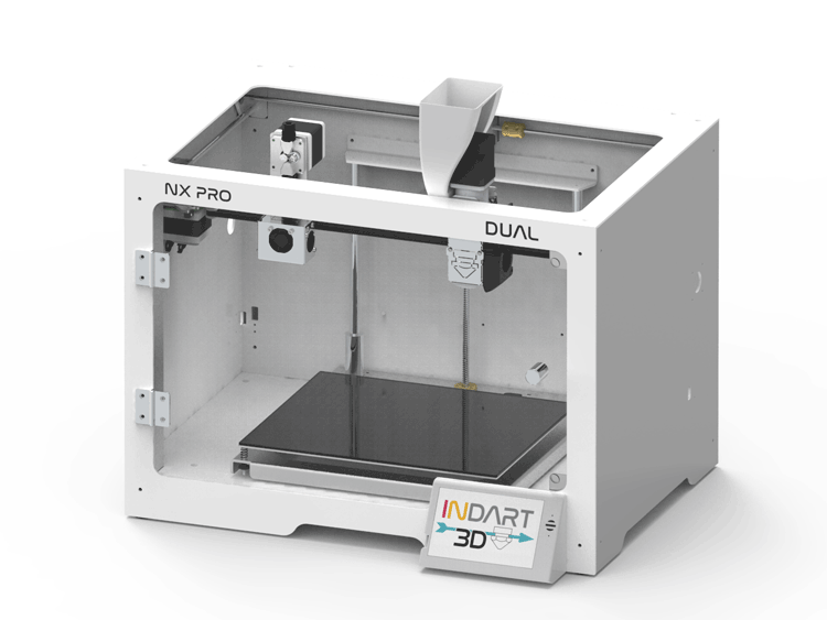 Tumaker Pro Dual Pellet-/Granulat + DirectDrive Extruder