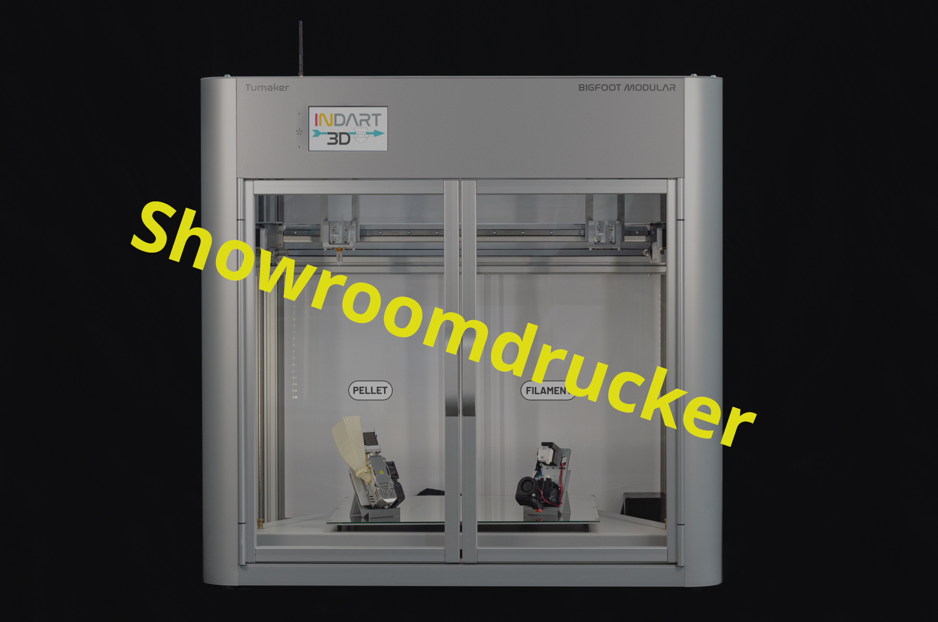 Tumaker BIGFOOT 500 MODULAR - Granulat-/Pellet und Filament 3D-Drucker Tumaker BIGFOOT 500 MODULAR - Granulat-/Pellet und Filament 3D-Drucker