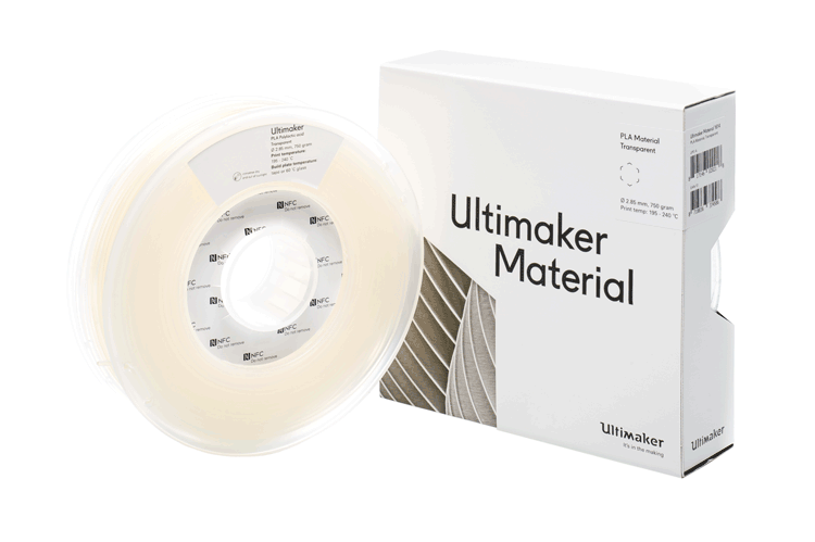 Ultimaker PLA Transparent