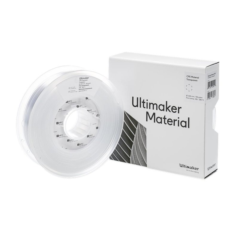 Ultimaker CPE Transparent Filament